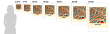 Load image into Gallery viewer, Newark Map Print - Full Color Map Poster
