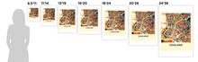 Load image into Gallery viewer, Oakland Map Print - Full Color Map Poster