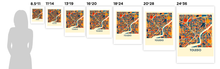 Load image into Gallery viewer, Toledo Ohio Map Print - Full Color Map Poster