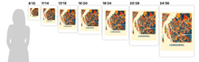 Load image into Gallery viewer, Longueuil Quebec Map Print - Full Color Map Poster