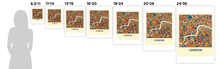 Load image into Gallery viewer, London Map Print - Full Color Map Poster
