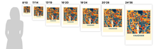 Load image into Gallery viewer, Vaughan Ontario Map Print - Full Color Map Poster