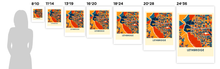 Load image into Gallery viewer, Lethbridge Alberta Map Print - Full Color Map Poster