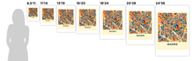 Load image into Gallery viewer, Madrid Map Print - Full Color Map Poster