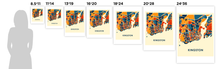 Load image into Gallery viewer, Kingston Map Print - Full Color Map Poster