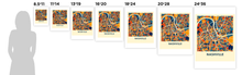 Load image into Gallery viewer, Nashville Map Print - Full Color Map Poster