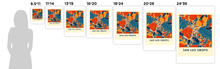 Load image into Gallery viewer, San Luis Obispo Map Print - Full Color Map Poster