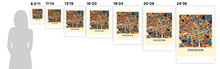 Load image into Gallery viewer, Stockton Map Print - Full Color Map Poster