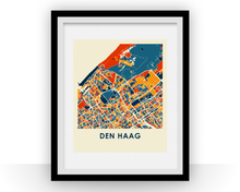 Load image into Gallery viewer, The Hague Map Print - Full Color Map Poster