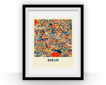Charger l'image dans la galerie, Berlin Map Print - Full Color Map Poster