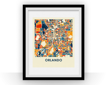 Load image into Gallery viewer, Orlando Map Print - Full Color Map Poster