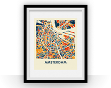 Charger l'image dans la galerie, Amsterdam Map Print - Full Color Map Poster