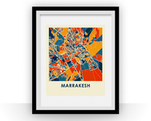 Load image into Gallery viewer, Marrakesh Map Print - Full Color Map Poster
