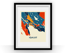 Load image into Gallery viewer, Iqaluit Map Print - Full Color Map Poster