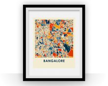 Charger l'image dans la galerie, Bangalore Map Print - Full Color Map Poster