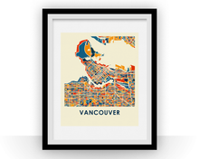 Load image into Gallery viewer, Vancouver Map Print - Full Color Map Poster