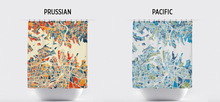 Load image into Gallery viewer, Sydney Map Shower Curtain - australia Shower Curtain - Chroma Series