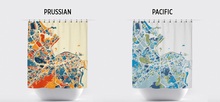 Load image into Gallery viewer, Rio de Janeiro Map Shower Curtain - brazil Shower Curtain - Chroma Series