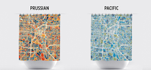 Load image into Gallery viewer, San Antonio Map Shower Curtain - usa Shower Curtain - Chroma Series