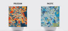 Load image into Gallery viewer, Marrakesh Map Shower Curtain - moroco Shower Curtain - Chroma Series