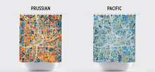 Load image into Gallery viewer, Atlanta Map Shower Curtain - usa Shower Curtain - Chroma Series