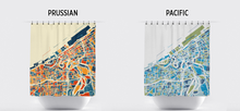 Charger l'image dans la galerie, Rideau de douche cartographique de Cleveland