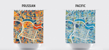Load image into Gallery viewer, Sacramento Map Shower Curtain - usa Shower Curtain - Chroma Series