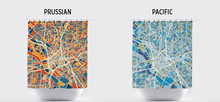 Load image into Gallery viewer, Dallas Map Shower Curtain - usa Shower Curtain - Chroma Series