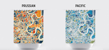 Load image into Gallery viewer, Ho Chi Minh Map Shower Curtain - Saigon Shower Curtain - Chroma Series