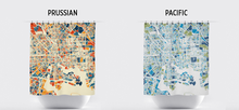 Load image into Gallery viewer, Baltimore Map Shower Curtain - usa Shower Curtain - Chroma Series