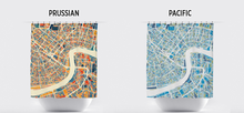 Load image into Gallery viewer, New Orleans Map Shower Curtain - usa Shower Curtain - Chroma Series