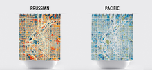 Load image into Gallery viewer, Denver Map Shower Curtain - usa Shower Curtain - Chroma Series
