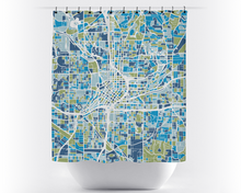 Load image into Gallery viewer, Atlanta Map Shower Curtain - usa Shower Curtain - Chroma Series