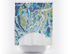 Load image into Gallery viewer, Nice Map Shower Curtain - france Shower Curtain - Chroma Series