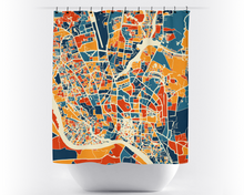 Charger l'image dans la galerie, Dhaka Map Shower Curtain - bangladesh Shower Curtain - Chroma Series
