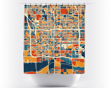 Load image into Gallery viewer, Phoenix Map Shower Curtain - usa Shower Curtain - Chroma Series