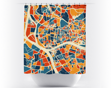 Load image into Gallery viewer, Guangzhou Map Shower Curtain - china Shower Curtain - Chroma Series