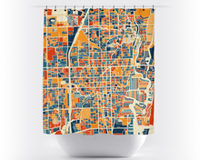Load image into Gallery viewer, Fort Lauderdale Map Shower Curtain - usa Shower Curtain - Chroma Series
