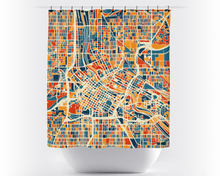 Load image into Gallery viewer, Minneapolis Map Shower Curtain - usa Shower Curtain - Chroma Series