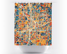 Load image into Gallery viewer, Atlanta Map Shower Curtain - usa Shower Curtain - Chroma Series