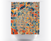 Charger l'image dans la galerie, Lincoln Map Shower Curtain - usa Shower Curtain - Chroma Series