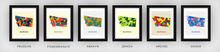 Load image into Gallery viewer, Montana Map Print - Full Color Map Poster