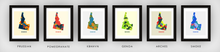 Load image into Gallery viewer, Idaho Map Print - Full Color Map Poster