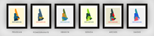 Load image into Gallery viewer, New Hampshire Map Print - Full Color Map Poster