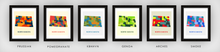 Load image into Gallery viewer, North Dakota Map Print - Full Color Map Poster