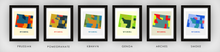 Load image into Gallery viewer, Wyoming Map Print - Full Color Map Poster
