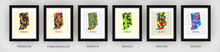 Load image into Gallery viewer, Indiana Map Print - Full Color Map Poster