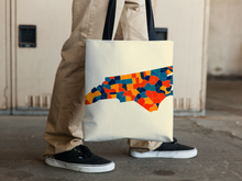 Charger l'image dans la galerie, Sac cartographique Caroline du Nord