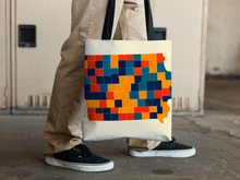 Load image into Gallery viewer, Iowa Map Tote Bag - IA Map Tote Bag 15x15