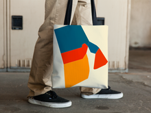 Load image into Gallery viewer, Rhode Island Map Tote Bag - RI Map Tote Bag 15x15